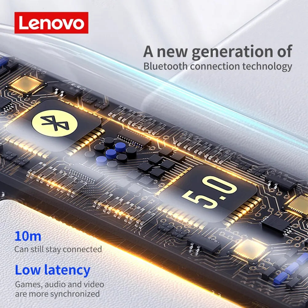 Lenovo Original HT38 Bluetooth 5.0 TWS Earphone Wireless Headphones
